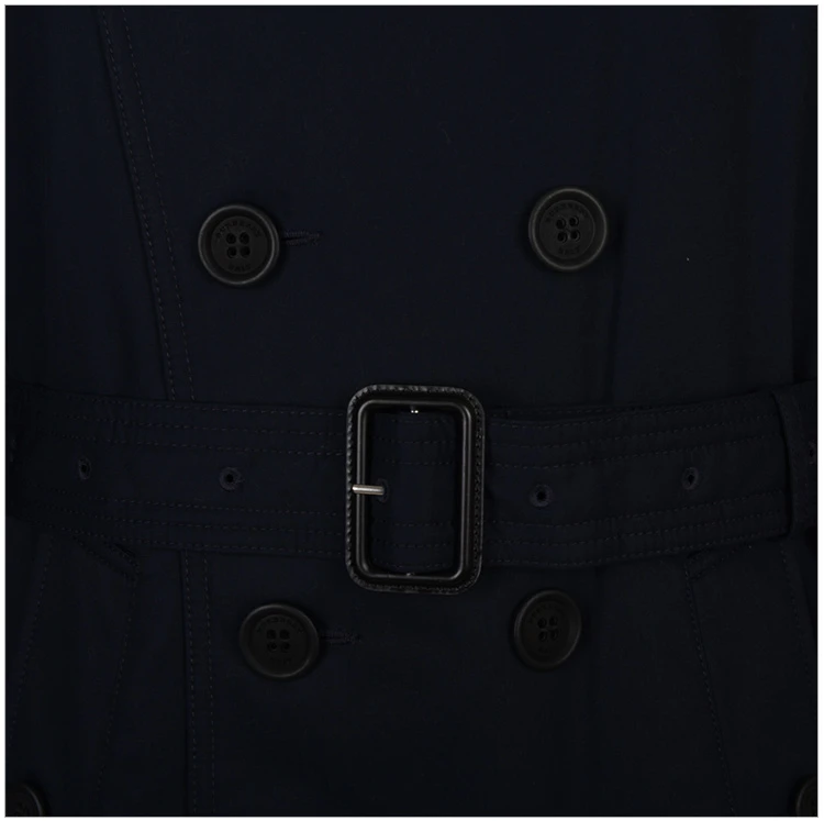 商品[国内直发] Burberry|BURBERRY 蓝色男士风衣 3950394,价格¥7093,第23张图片详细描述