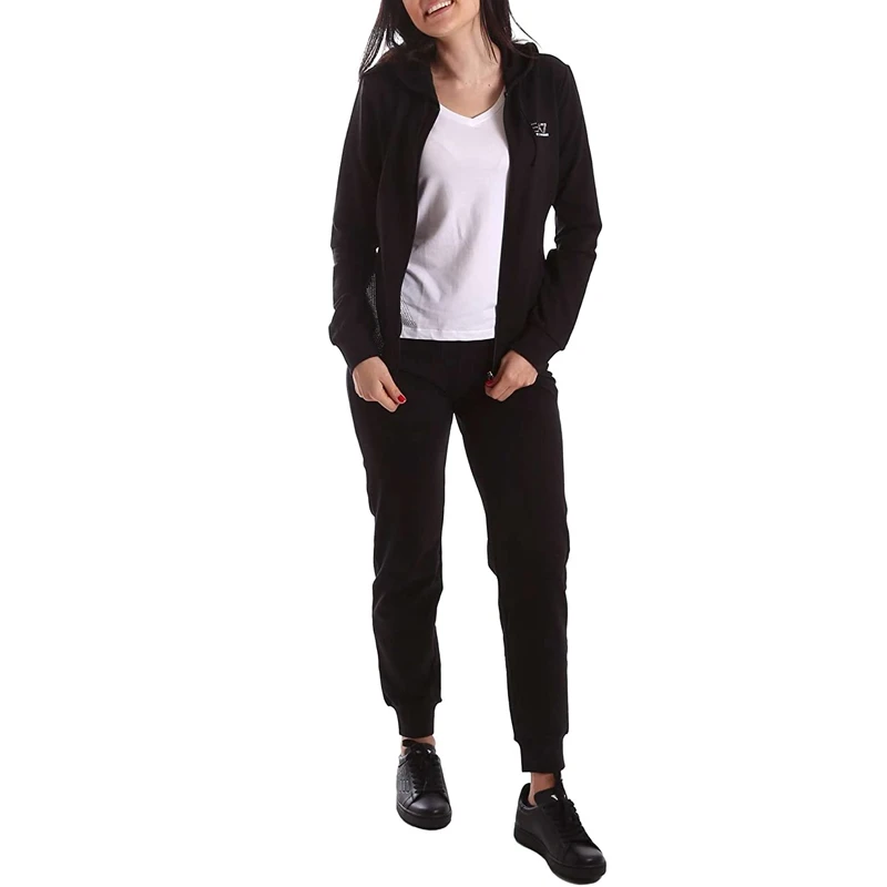 商品Emporio Armani|EMPORIO ARMANI 女黑色女士运动套装 3YTV53-TJ31Z-1200,价格¥960,第1张图片详细描述