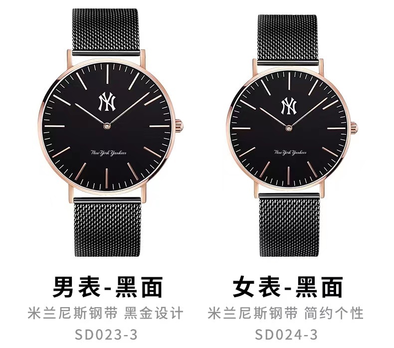 商品[国内直发] MLB|时尚休闲石英手表潮牌防水学生表 MLB-SD024,价格¥442,第4张图片详细描述