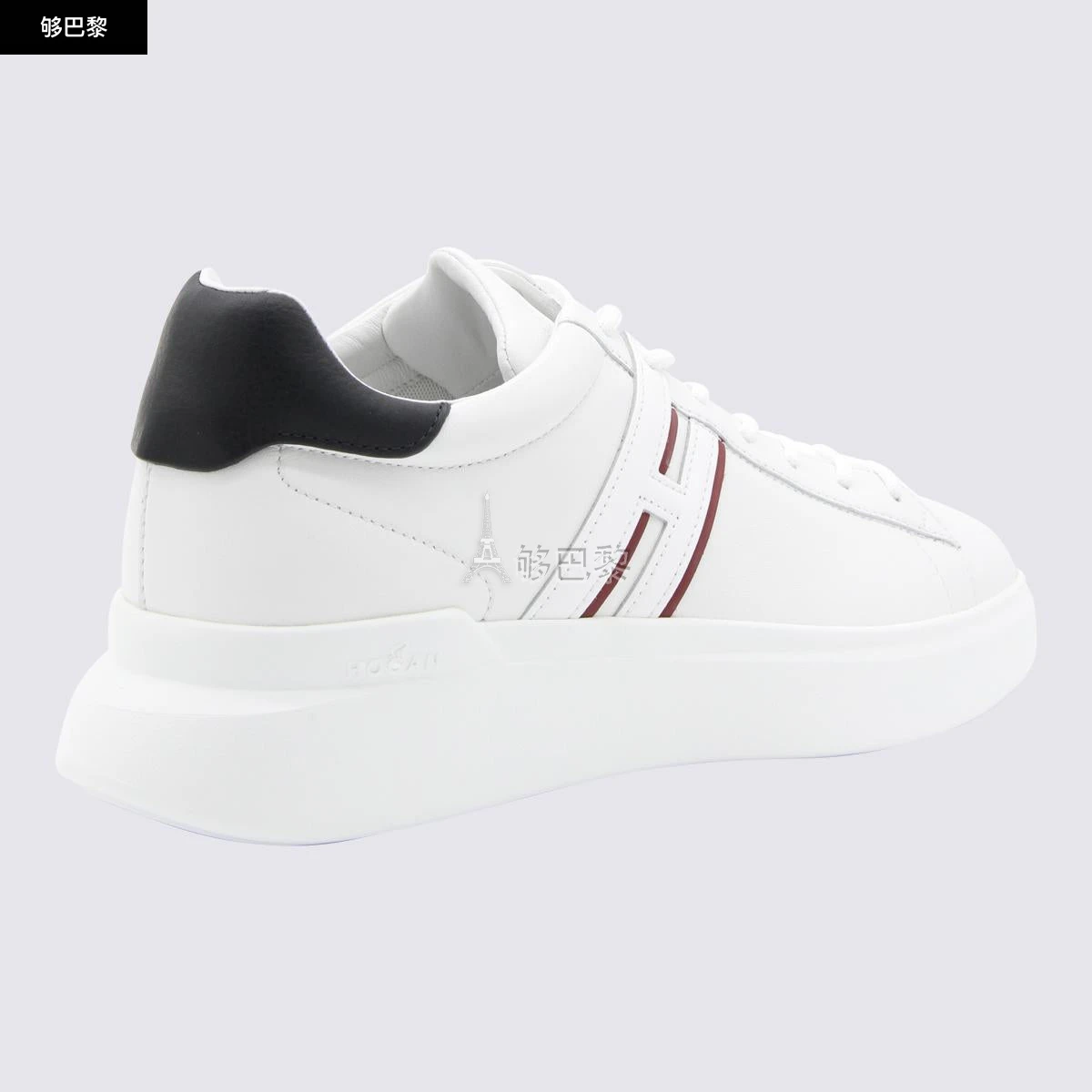 商品hogan|【特惠5.0折】【预售】 2023秋冬 男士 休闲运动鞋 运动鞋 2249900  HXM5800DV42QI514ZZWHITE ,价格¥2476,第4张图片详细描述