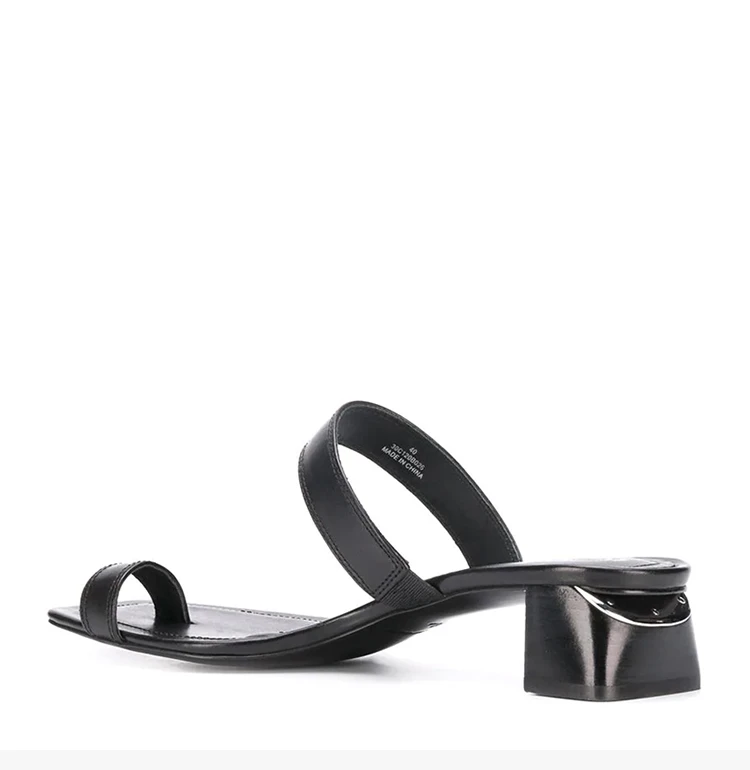 商品Alexander Wang|Alexander Wang 亚历山大·王 女士黑色凉鞋 30C120B026-001,价格¥1623,第6张图片详细描述