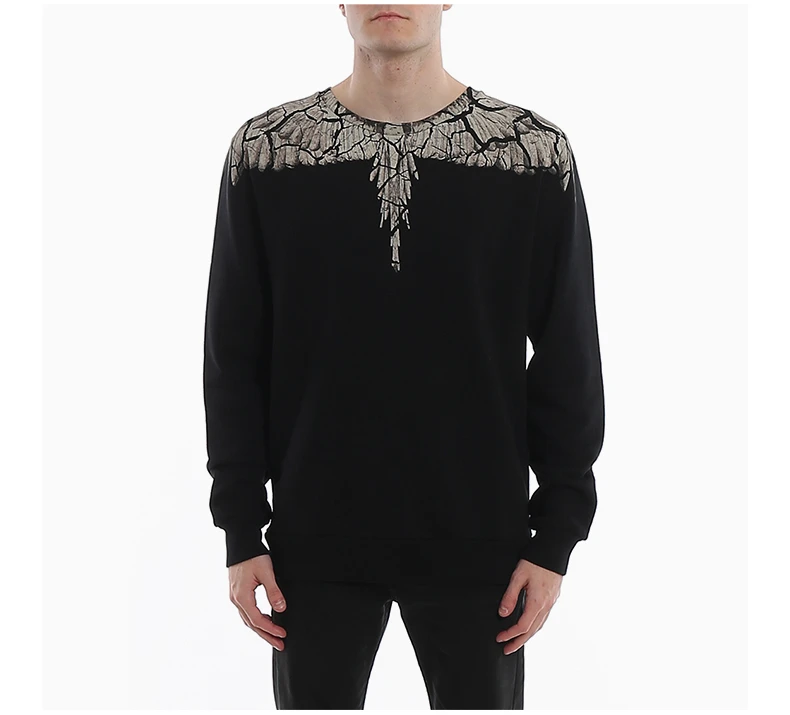 商品Marcelo Burlon|MARCELO BURLON 褐色男士卫衣/帽衫 CMBA009R-20FLE002-1060,价格¥1850,第7张图片详细描述