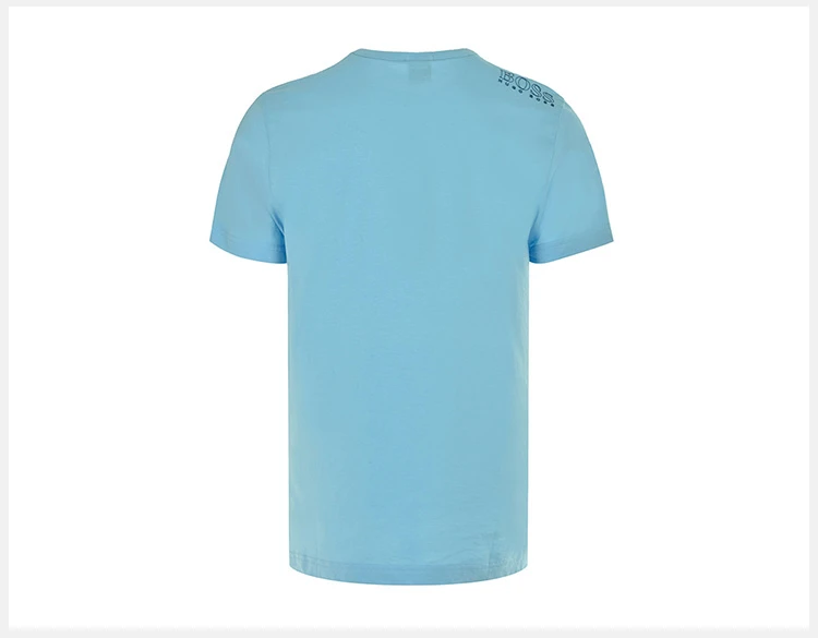 商品[国内直发] Hugo Boss|Hugo Boss 雨果博斯 男士纯棉短袖T恤 TEE-181-6415-468,价格¥489,第5张图片详细描述