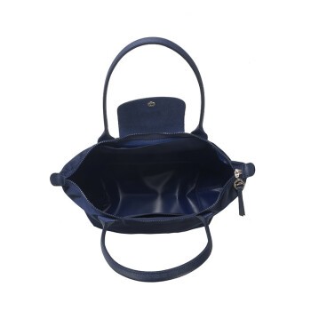 商品[国内直发] Longchamp|珑骧 LONGCHAMP 女士LE PLIAGE NÉO系列海军蓝色小号长柄织物手提单肩包饺子包 L2605 598 006,价格¥774,第8张图片详细描述