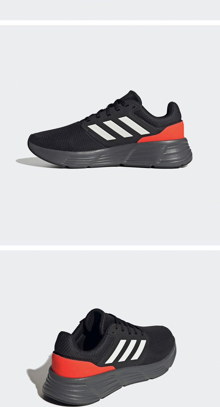 商品Adidas|【Brilliant|包邮包税】阿迪达斯 GALAXY 6 M  运动 跑步鞋  IE1978 CBLACK/ZEROMT/SOLRED,价格¥476,第4张图片详细描述