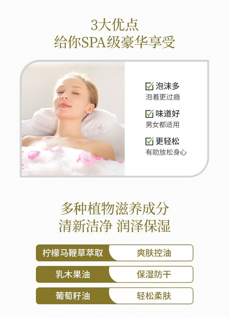 商品L'Occitane|L'occitane欧舒丹全系列泡泡浴露500ml KARITE乳木果,价格¥231,第5张图片详细描述