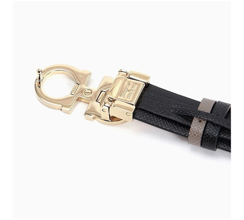 商品[国内直发] Salvatore Ferragamo|SALVATORE FERRAGAMO 棕色女士腰带 23-A565-715198,价格¥1800,第7张图片详细描述