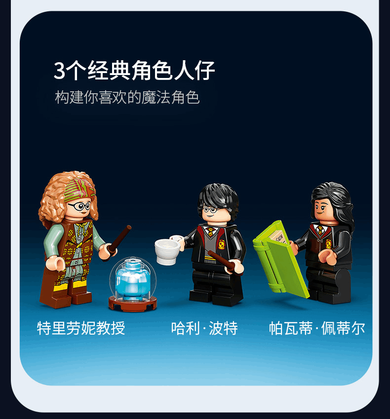 商品[国内直发] LEGO|乐高积木哈利波特系列76396霍格沃茨时刻:Divination Class 8岁+儿童玩具,价格¥253,第5张图片详细描述