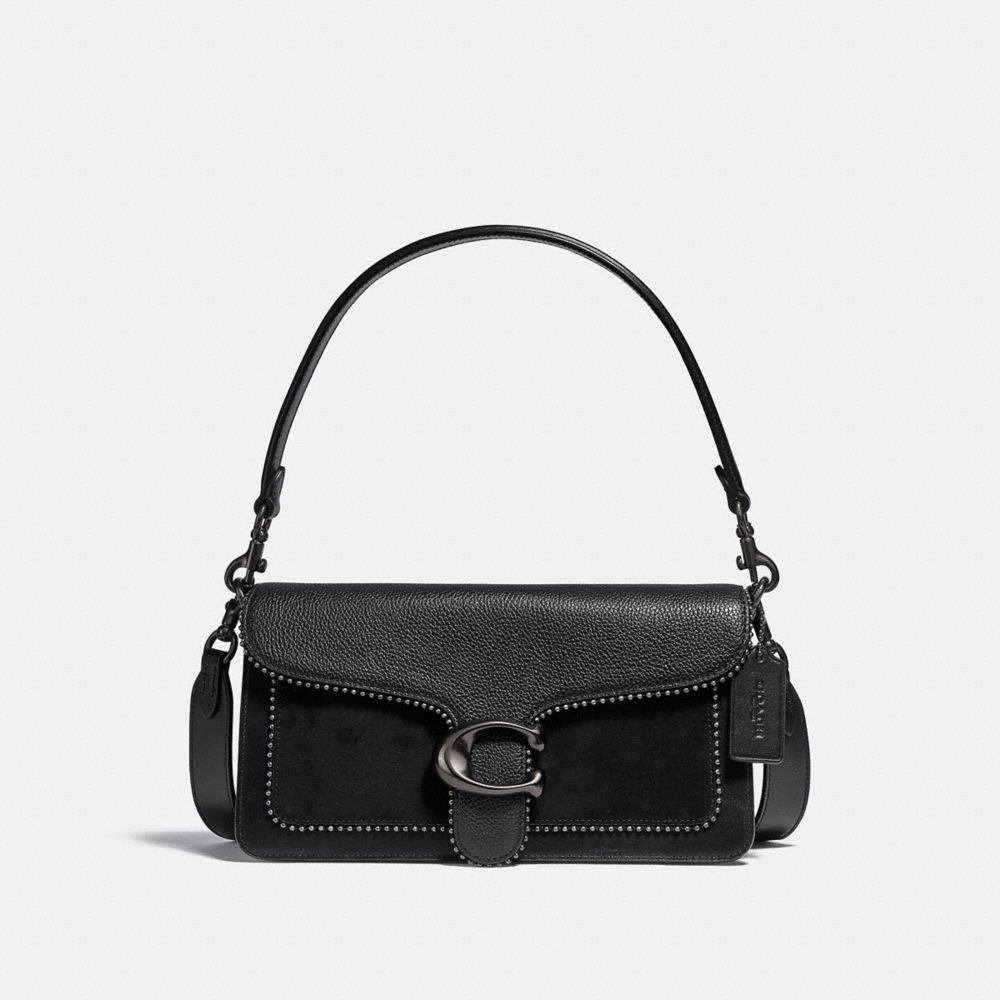 商品[国内直发] Coach|【专柜正品&包邮】Tabby26 珠链皮革单肩斜挎腋下包 5601V5BLK,价格¥1592,第3张图片详细描述