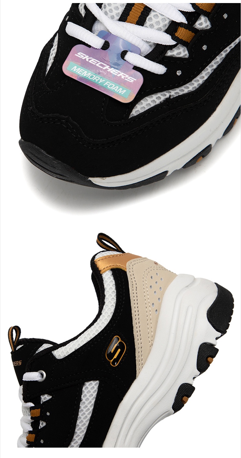 商品[国内直发] SKECHERS|女士运动休闲鞋 老爹鞋,价格¥299,第3张图片详细描述