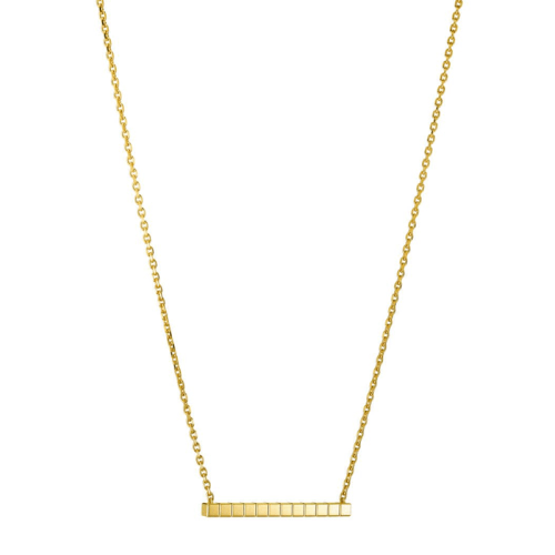 商品Chopard|【预售一周】Chopard/萧邦 经典款ICE CUBE 女士18K金冰块项链 817702-0001,价格¥11945,第2张图片详细描述