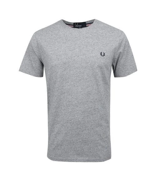 商品[国内直发] Fred Perry|FRED PERRY 男士灰色T恤 M6334-314,价格¥164,第1张图片详细描述