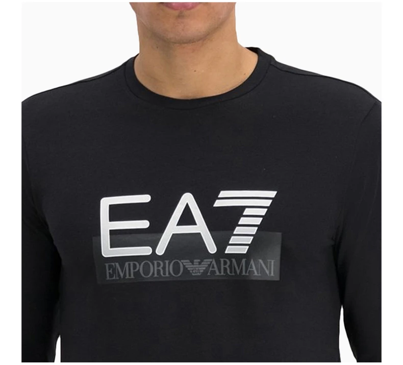 商品[国内直发] Emporio Armani|EMPORIO ARMANI 黑色男士T恤 6GPT64-PJ03Z-1200,价格¥574,第7张图片详细描述