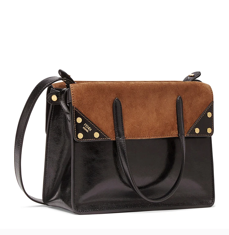商品[国内直发] Fendi|Fendi 芬迪 女士黑色单肩包挎包 8BT302-A94W-F0XCT,价格¥12561,第5张图片详细描述