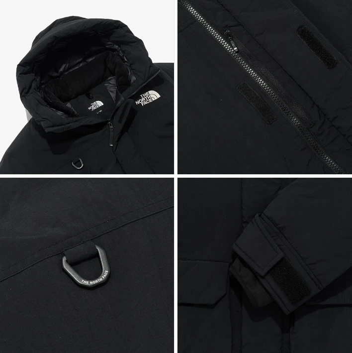 商品The North Face|【享贝家】（国内现货-QD）-北面 户外休闲工装连帽羽绒服外套男女同款 NJ1DQ64,价格¥1375,第4张图片详细描述