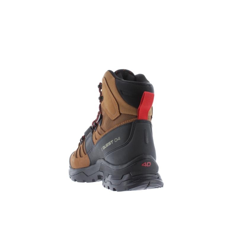 商品Salomon|Salomon萨洛蒙 QUEST 4 GTX男士棕褐色防水户外鞋,价格¥1556,第2张图片详细描述