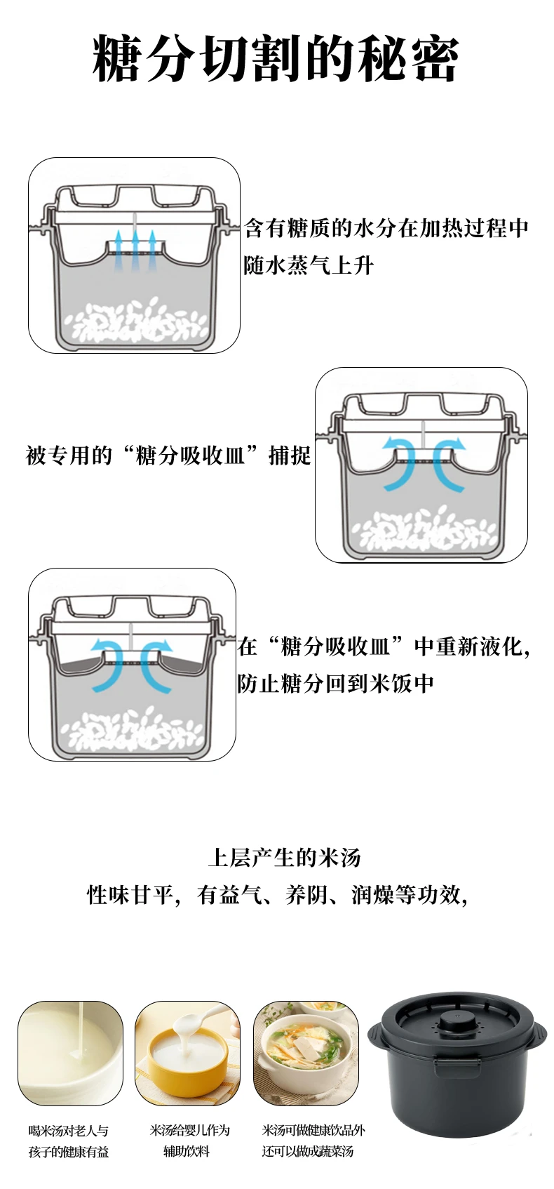 商品[国内直发] Skater|SKATER微波炉加热饭盒500ml,价格¥98,第3张图片详细描述
