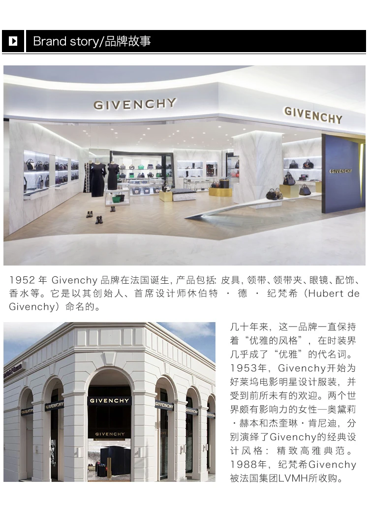 商品Givenchy|Givenchy 纪梵希 男士黑色短袖上衣 BM701L3Y03-001,价格¥2207,第9张图片详细描述
