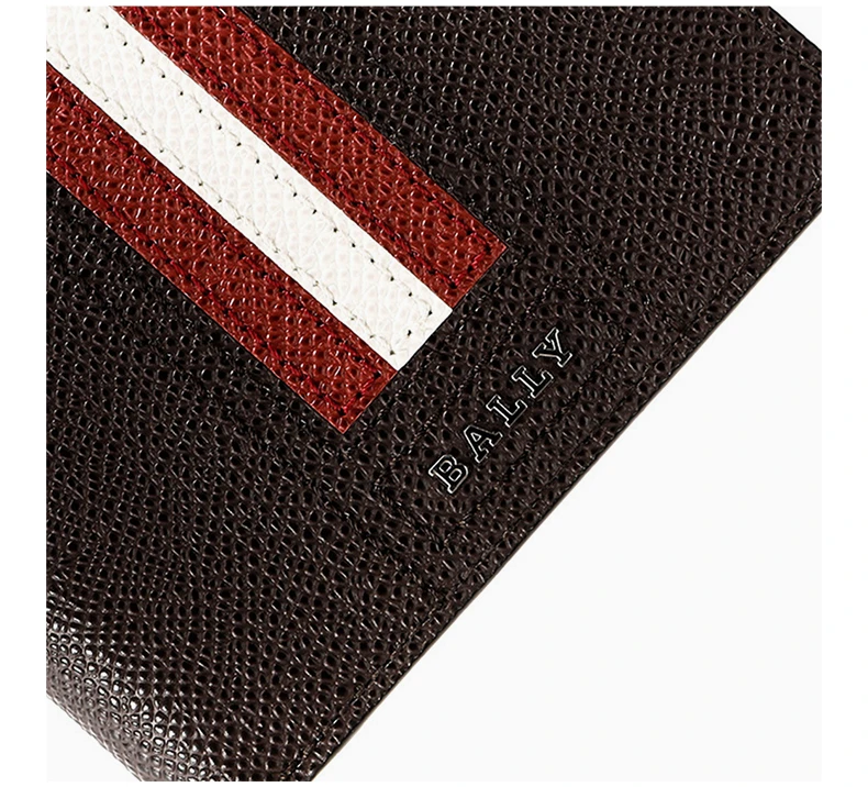 商品[国内直发] Bally|BALLY 男士深棕色牛皮短款钱包 6236532,价格¥1361,第8张图片详细描述