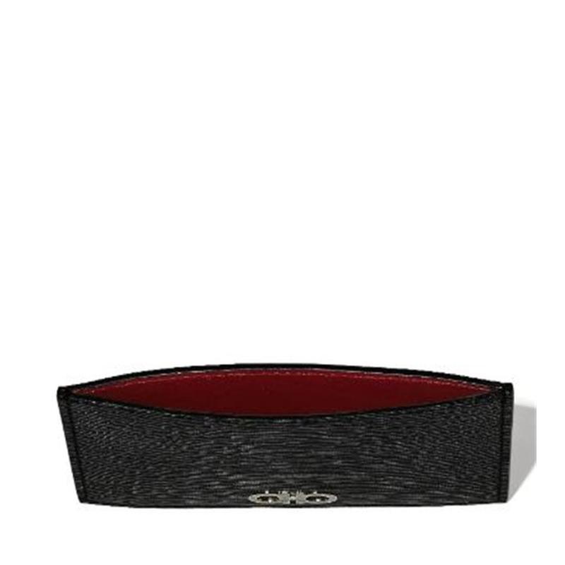 商品Salvatore Ferragamo|Salvatore Ferragamo 菲拉格慕 男士黑色金色Gancini标志卡包 66-A391-705068,价格¥1303,第5张图片详细描述