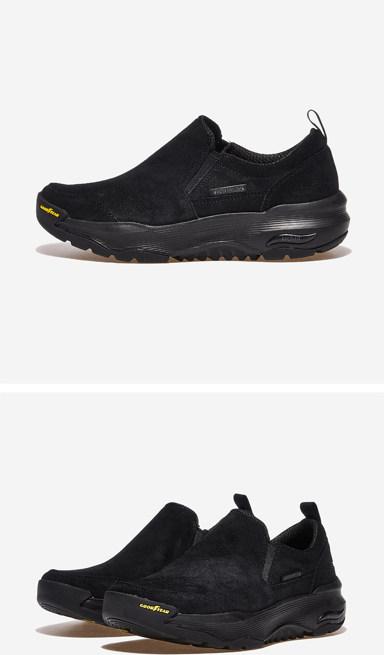 商品SKECHERS|【Brilliant|包邮包税】斯凯奇 GO WALK ARCH FIT OUTDOOR 男生 运动 工装鞋  216462 BBK,价格¥776,第2张图片详细描述