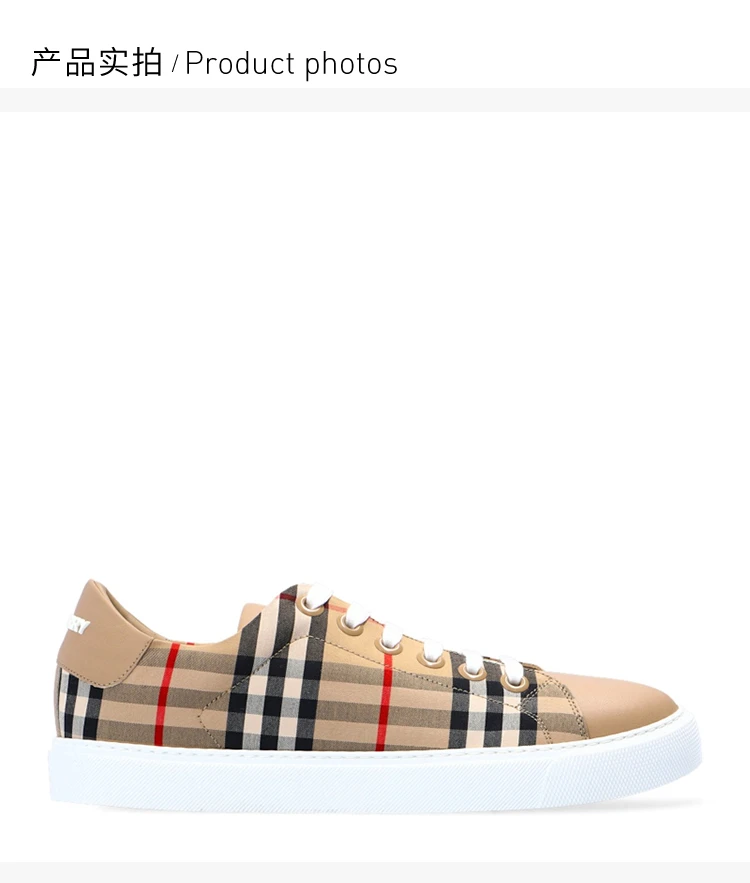 商品Burberry|BURBERRY 女士棕色运动鞋 8038866,价格¥2382,第4张图片详细描述