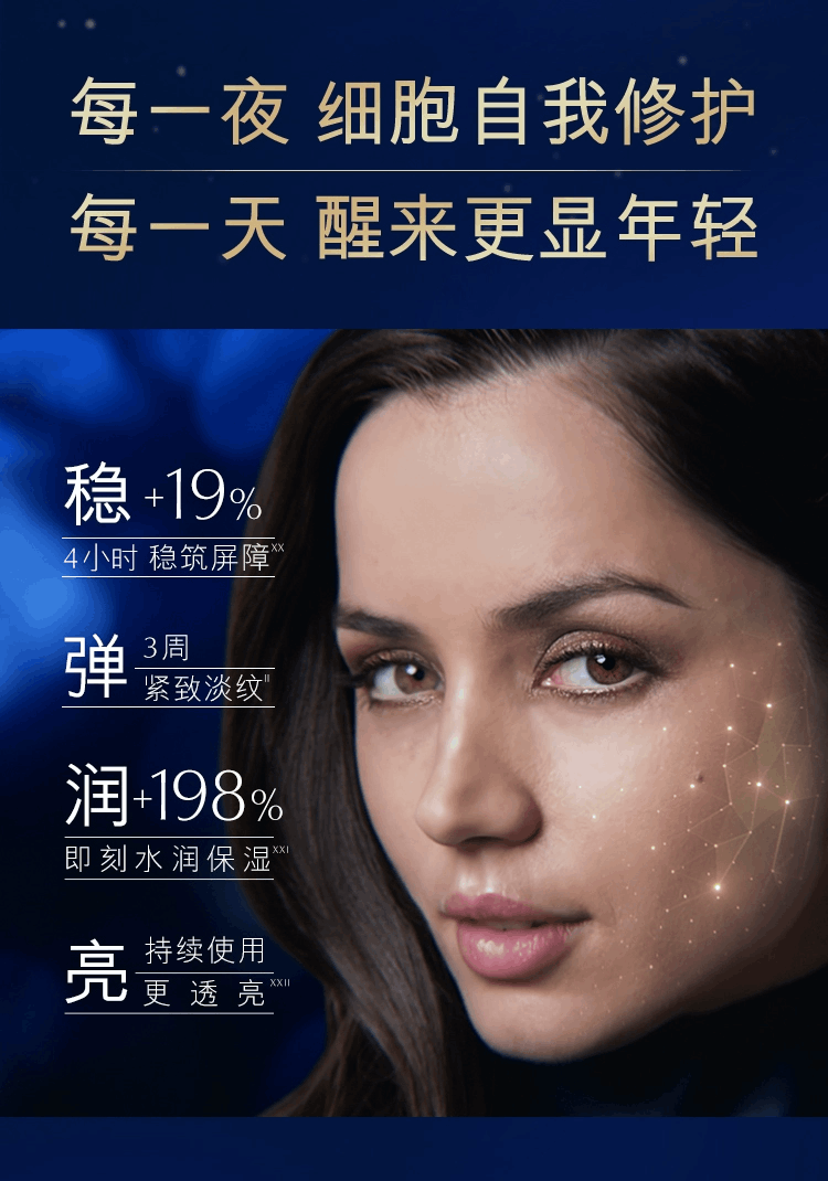 商品Estée Lauder|ESTEE LAUDER 雅诗兰黛 小棕瓶面部精华 特润修护肌透精华露 100ml,价格¥667,第16张图片详细描述