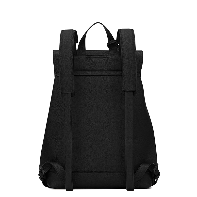 商品Yves Saint Laurent|SAINT LAURENT PARIS/圣罗兰 YSL SAC DE JOUR系列 男士黑色压纹小牛皮YSL压花磁性扣翻盖日用手提斜挎单肩包480585DTI0Z1000,价格¥15031,第3张图片详细描述