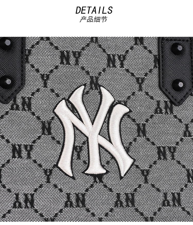 商品[国内直发] MLB|【官方防伪验证 国内发】MLB 满标NY 2022新款老花子母托特包斜挎包单肩包大号男女 3AORL021N,价格¥328,第1张图片详细描述