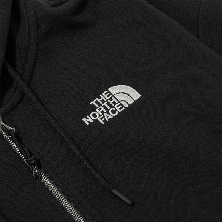 商品The North Face|【Brilliant|北面特惠】北面Essentials 连帽拉链 ESSENTIAL HOOD ZIP UP BLACK NJ5JP80A,价格¥847,第4张图片详细描述