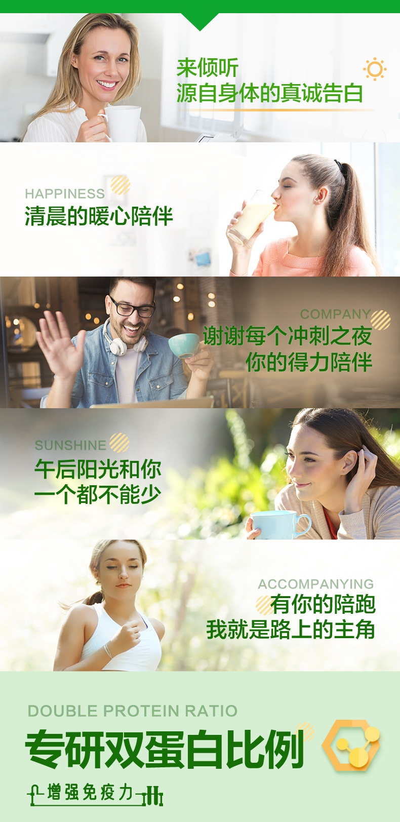 商品BY-HEALTH|汤臣倍健 蛋白粉 450g 乳清双蛋白质营养粉成人增强免疫力,价格¥565,第4张图片详细描述
