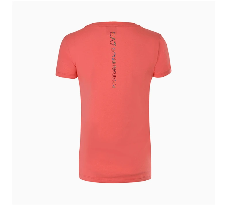 商品Emporio Armani|EMPORIO ARMANI 浅红色女士T恤 3ZTT89-J12Z-1442,价格¥457,第6张图片详细描述