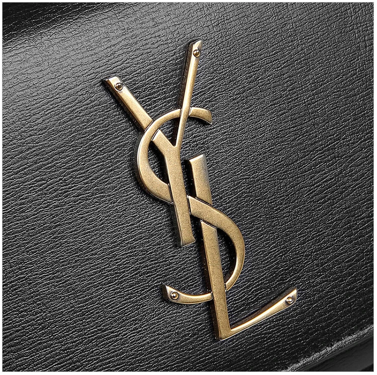 商品[国内直发] Yves Saint Laurent|YSL 圣罗兰 女士黑色牛皮单肩包斜挎包 533026-D422W-1000,价格¥11362,第13张图片详细描述