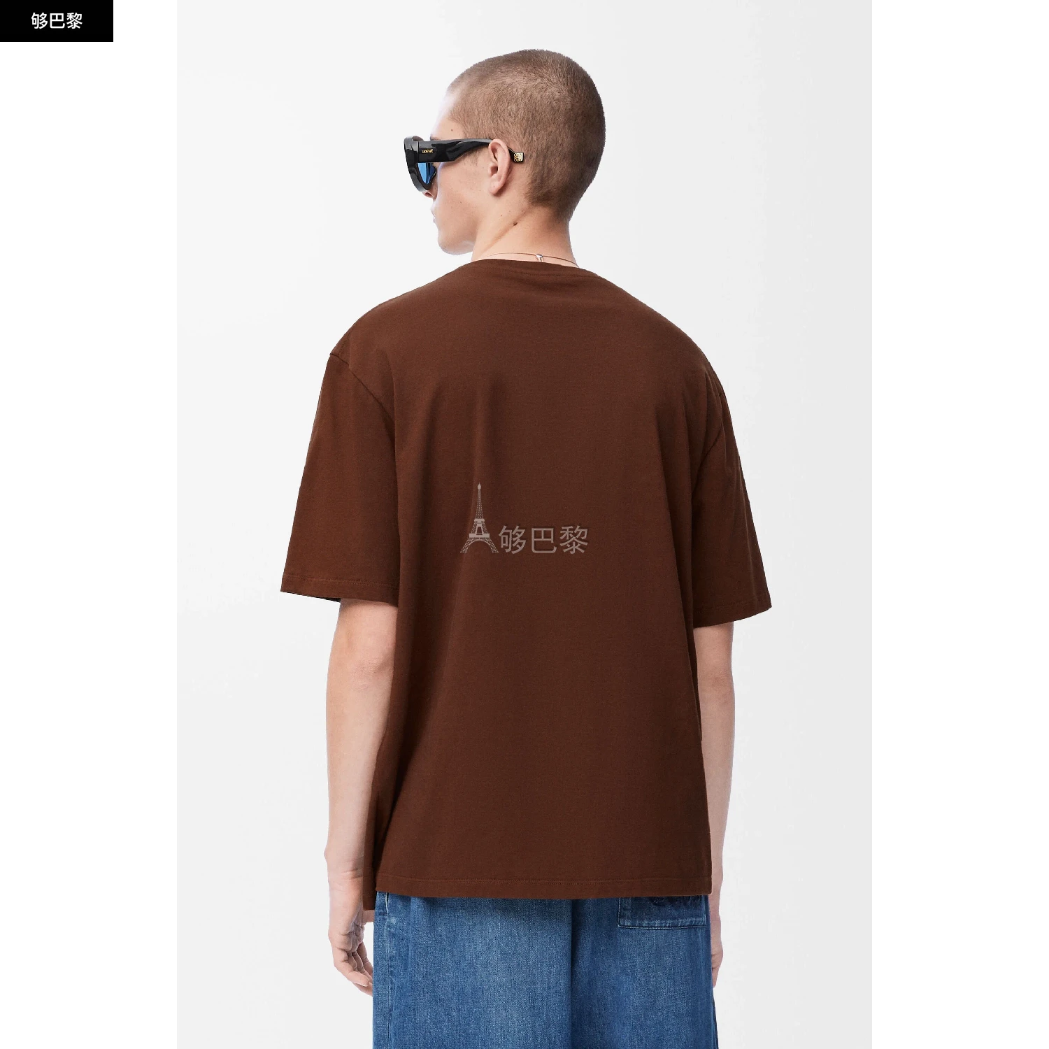 商品Loewe|【预售】 罗意威 25春夏 男士 短袖T恤 T-shirt large en coton H616Y22X84-3428 ,价格¥5984,第6张图片详细描述