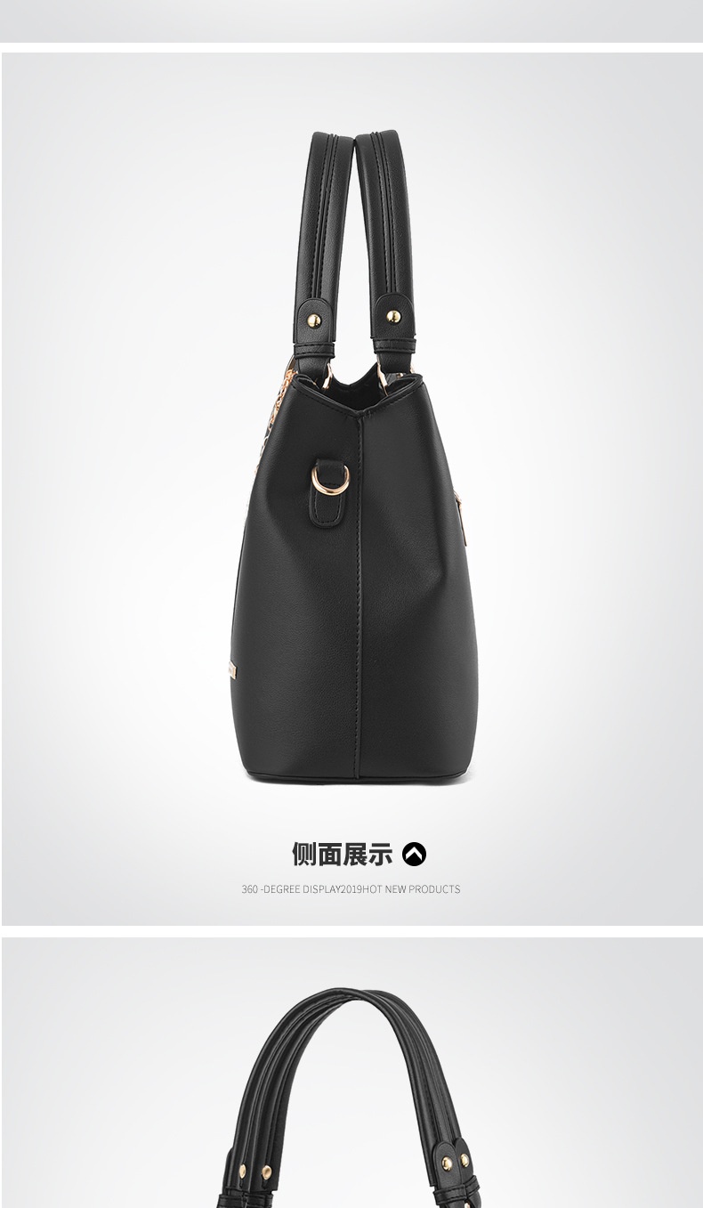 商品[国内直发] GLENVINTEN|格岚云顿女包新品2022欧美时尚潮流女士手提包外贸大容量单肩斜挎包,价格¥156,第16张图片详细描述