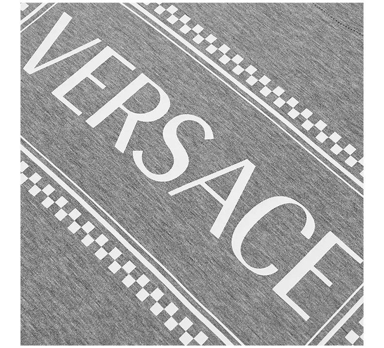 商品Versace|VERSACE 范思哲 男士灰色T恤 A81548-A201952-A8026,价格¥1736,第6张图片详细描述