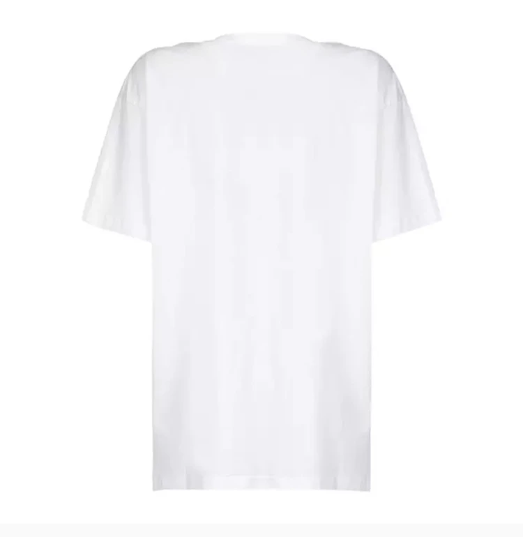 商品[国内直发] Moschino|Moschino 莫斯奇诺 白色棉女装短体恤 0703-5540-V1002,价格¥1268,第5张图片详细描述