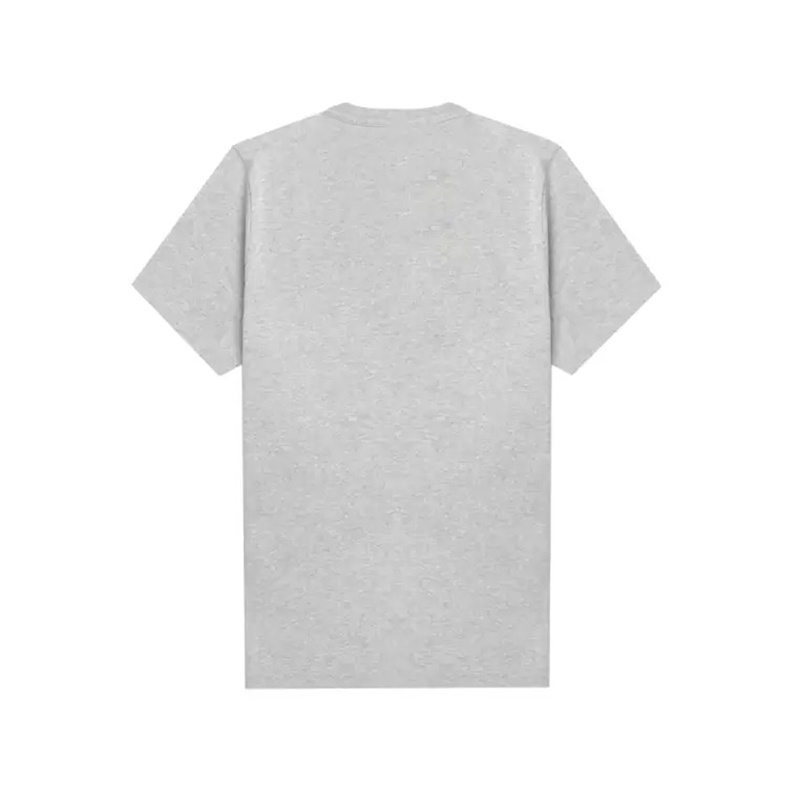 商品Burberry|BURBERRY/博柏利 男士浅灰色棉质B字刺绣徽标T恤80695361,价格¥727,第4张图片详细描述