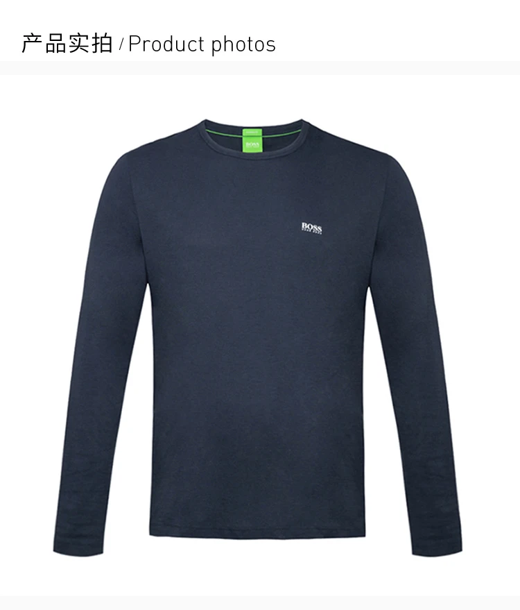 商品[国内直发] Hugo Boss|HUGO BOSS 深蓝色男士卫衣/帽衫 TOGN-50240164-410,价格¥487,第4张图片详细描述