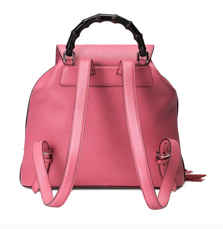 商品[国内直发] Gucci|GUCCI 粉色女士双肩包 370833-A7M0N-5528,价格¥18202,第5张图片详细描述