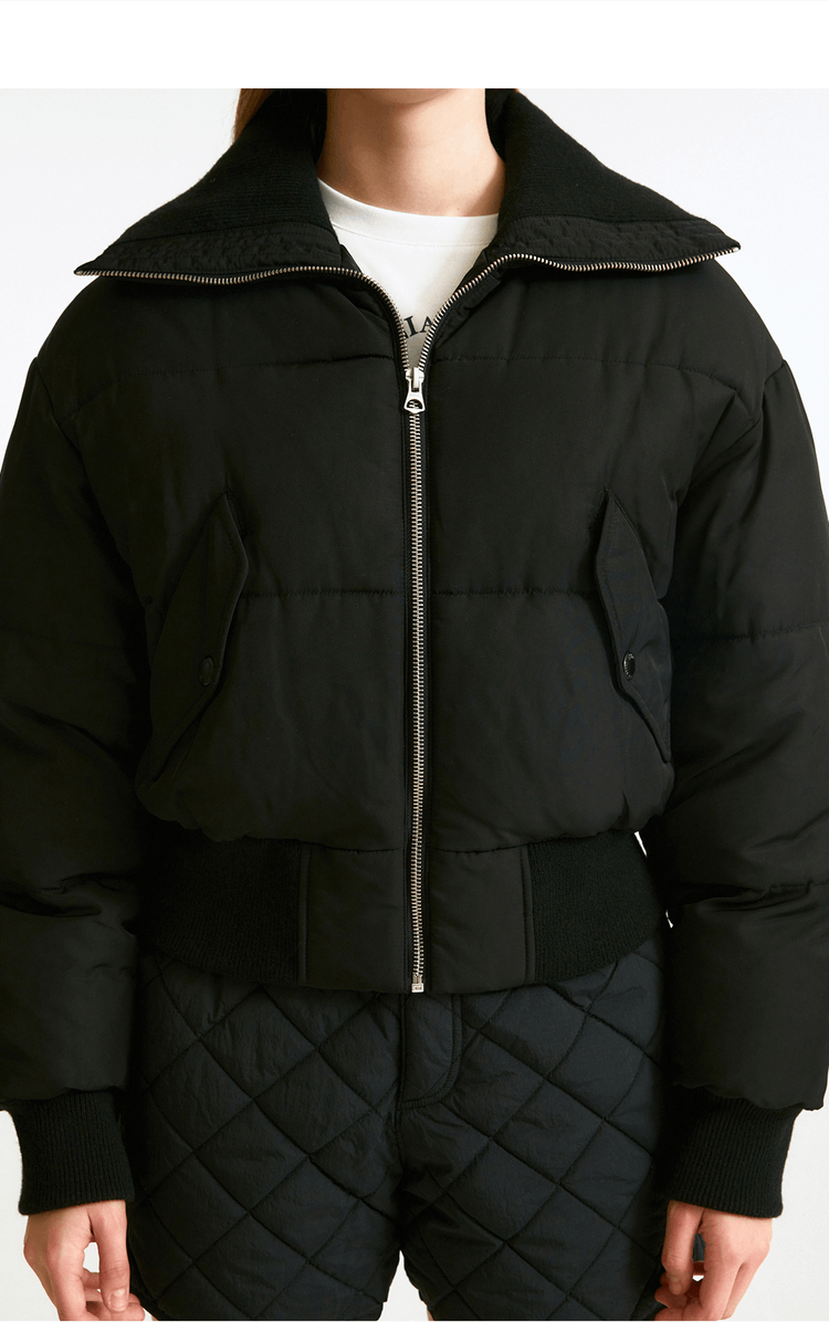 商品WHOAU|【Brilliant|包邮包税】WHO.A.U 棉服 女式 MA1 毛衣/WHJJD4T37F,价格¥251,第8张图片详细描述