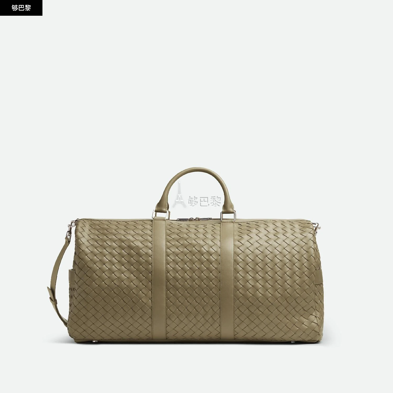 商品Bottega Veneta|【预售】 BV葆蝶家 24秋冬 男士 旅行包 sac de voyage classic intrecciato grand format 650061V2E411511,价格¥40199,第2张图片详细描述