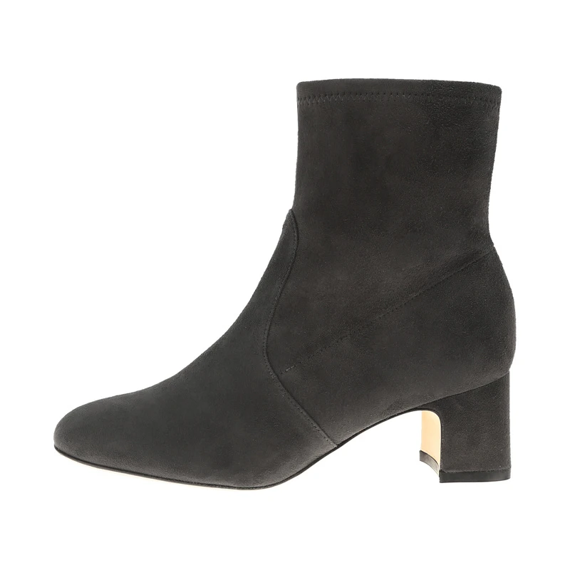 商品[国内直发] Stuart Weitzman|STUART WEITZMAN 灰色女士雪地靴 NIKI60-SLATE-SUEDE,价格¥2424,第1张图片详细描述