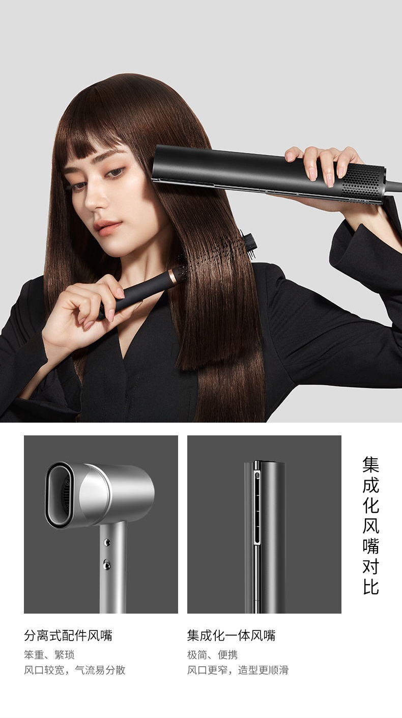 商品[国内直发] ZHIBAI|ZHIBAI直白高速水离子吹护机 高速水离子护发 电吹风机 HLX1,价格¥967,第15张图片详细描述