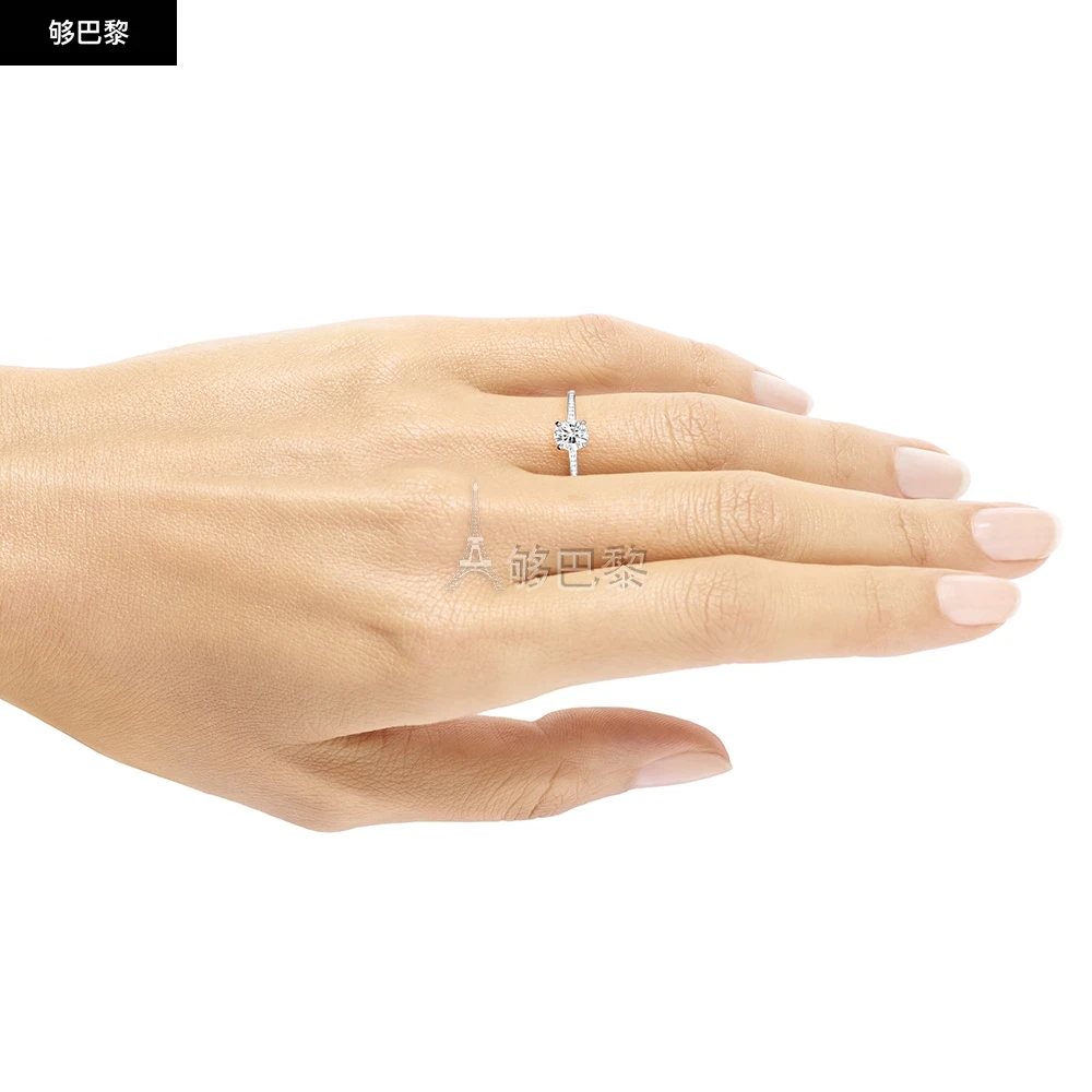 商品Fred|包邮包税【预售7天发货】 FRED 24春夏 女士 戒指 PRETTY WOMAN CLASSIC ENGAGEMENT RING 4J0764,价格¥155359,第3张图片详细描述