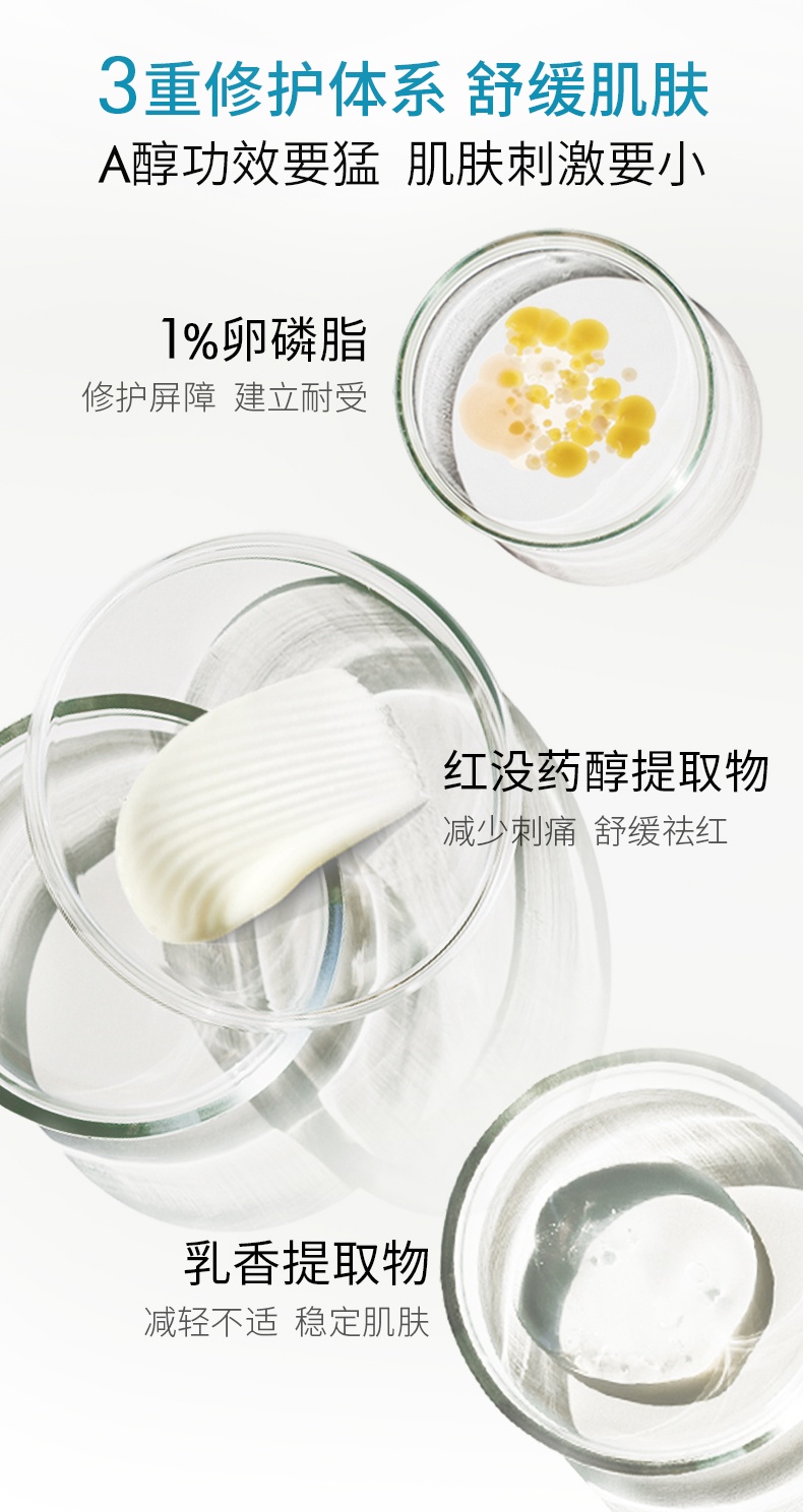 商品SkinCeuticals|修丽可 0.3%视黄醇抗皱精华晚霜30ml 高纯真A醇淡化细纹提拉紧致,价格¥610,第2张图片详细描述