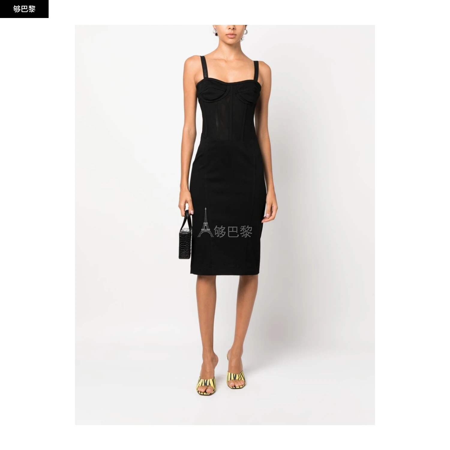 商品PINKO|【特惠5.9折】【预售】 2023秋冬 女士 连衣裙 连衣裙 2410511  101650A0ZOASTEROIDEZ99 ,价格¥2506,第5张图片详细描述