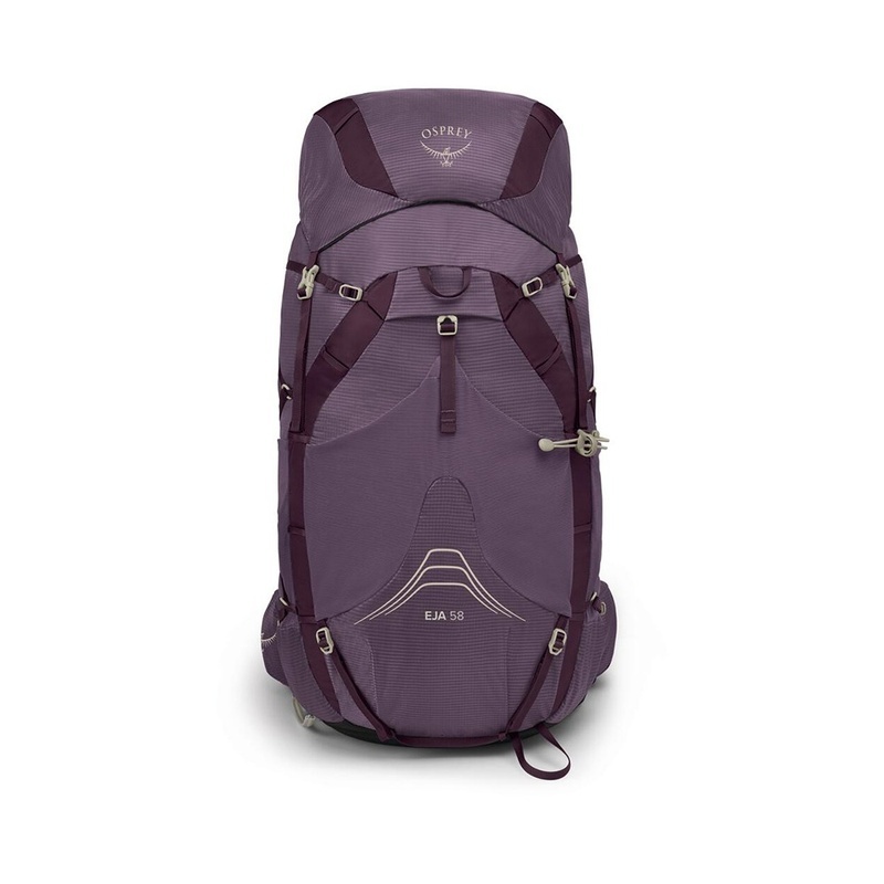 商品Osprey|【现货】小鹰 Eja 58女士深灰紫尼龙超轻背包 EJA-58-PURPLE-DUSK,价格¥2664,第2张图片详细描述