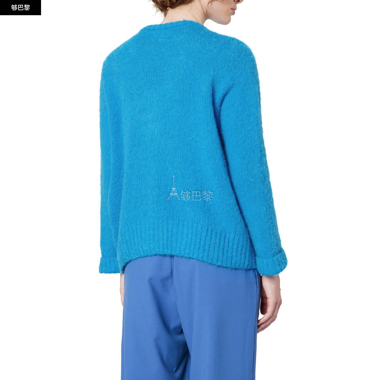 商品American Vintage|【特惠9.0折】包邮包税【预售7天发货】 AMERICAN VINTAGE 23秋冬 女士 针织衫 East 背心 AMV4G69PBL1,价格¥1800,第6张图片详细描述