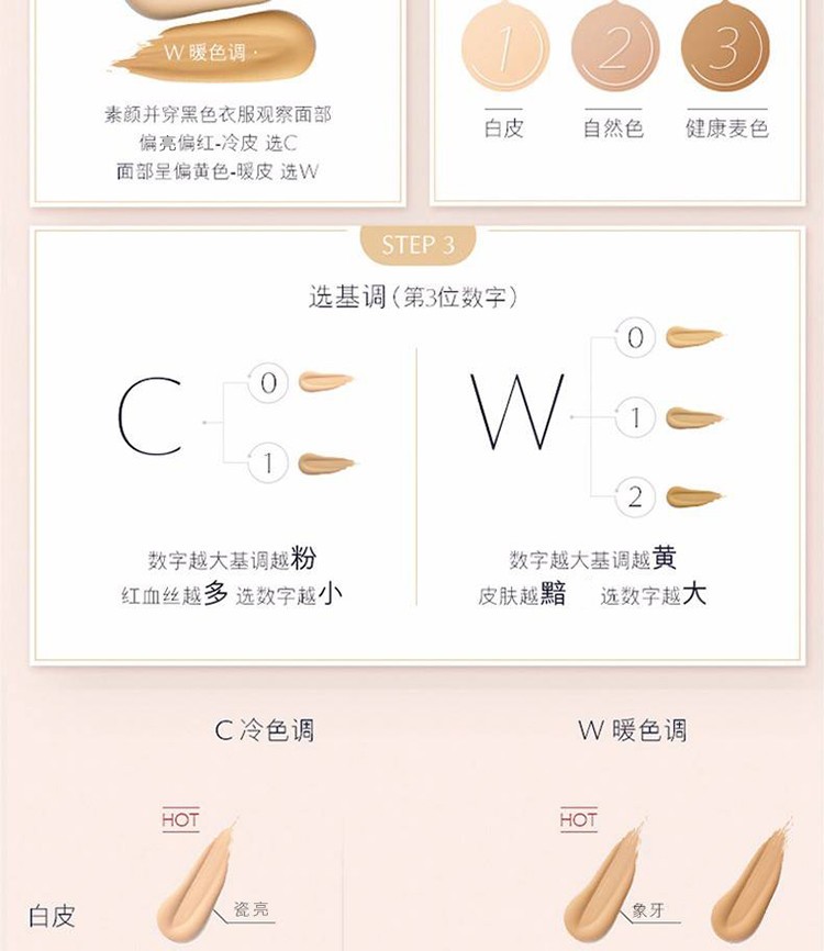 商品Estée Lauder|ESTEE LAUDER 雅诗兰黛 DW持妆粉底液 1C1 30ml,价格¥318,第8张图片详细描述